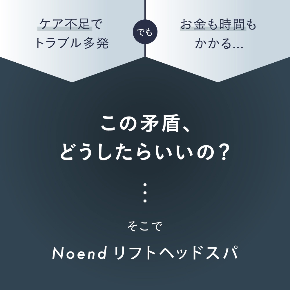 【MONOQLOベストバイ受賞】自宅で本格ヘッドスパ！Noend リフトヘッドスパ ヘッドマッサージャー リフトアップ 小顔 頭皮ケア 軽量226g 完全防水 エイジングケア ほうれい線 しわ たるみ