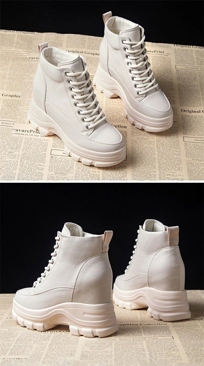 【大好評！最安値挑戦!】ショートブーツ 太ヒール レディース 厚底ハイヒール 9cm ブーツ レディース ブーツ 靴 編み上げブーツ ショート 靴 合皮 黒 ブラウン ハイカット ブラウン 厚底 紐