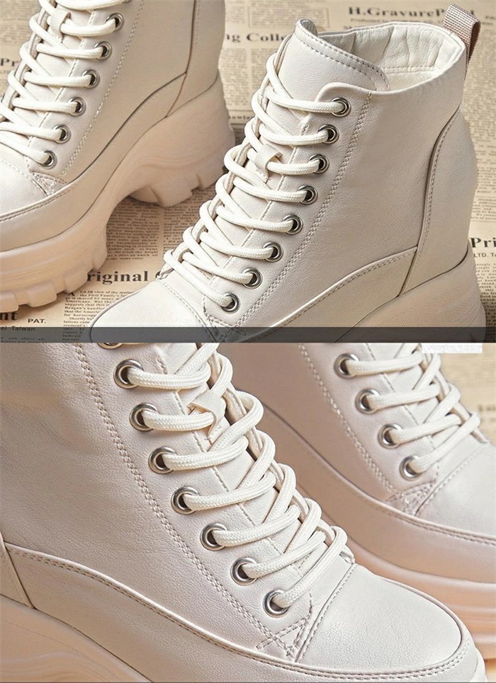 【大好評！最安値挑戦!】ショートブーツ 太ヒール レディース 厚底ハイヒール 9cm ブーツ レディース ブーツ 靴 編み上げブーツ ショート 靴 合皮 黒 ブラウン ハイカット ブラウン 厚底 紐