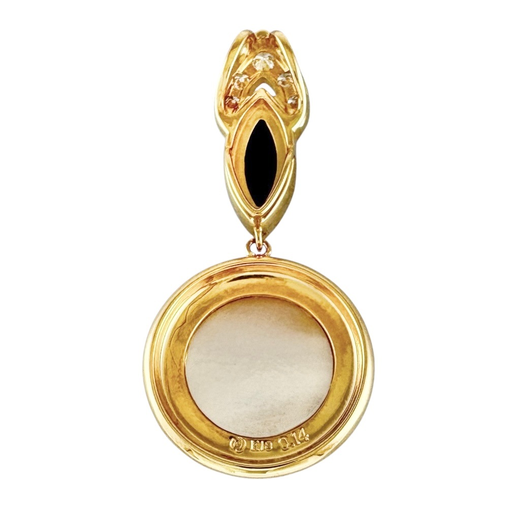 タサキ ペンダントトップ 18金 K18イエローゴールド マベパール TASAKI 中古 美品 タサキ ペンダントトップ 18金 K18イエローゴールド マベパール TASAKI 中古 美品