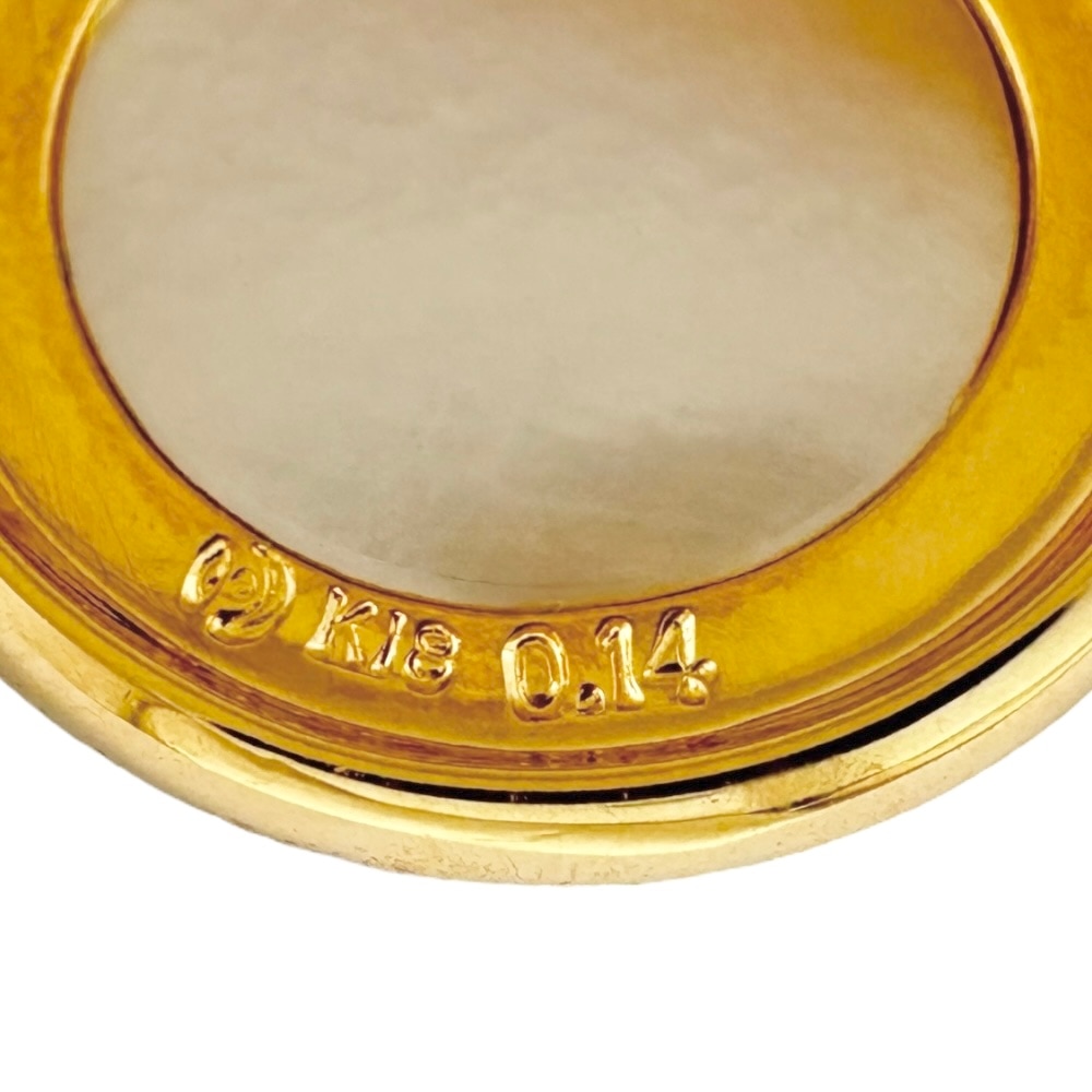 タサキ ペンダントトップ 18金 K18イエローゴールド マベパール TASAKI 中古 美品 タサキ ペンダントトップ 18金 K18イエローゴールド マベパール TASAKI 中古 美品