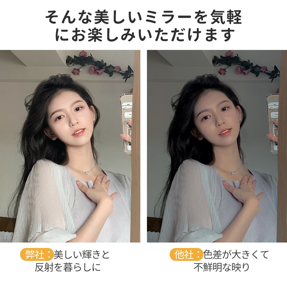 【安心保証】全身鏡 姿見鏡 スタンドミラー ノンフレーム イレギュラミラー 立てかけ 姿見 鏡 ミラー おしゃれ 大型 飛散防止 木製台あり 160*50CM 【安心保証】全身鏡 姿見鏡 スタンドミラー ノンフレーム イレギュラミラー 立てかけ 姿見 鏡 ミラー おしゃれ 大型 飛散防止 木製台あり 160*50CM