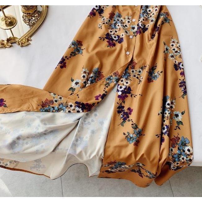 春 夏 キャミワンピ 花柄 レディース ロングワンピ ノースリーブ 花柄ワンピース 女性 リゾートウェア マキシ丈ワンピース レトロ 可愛い