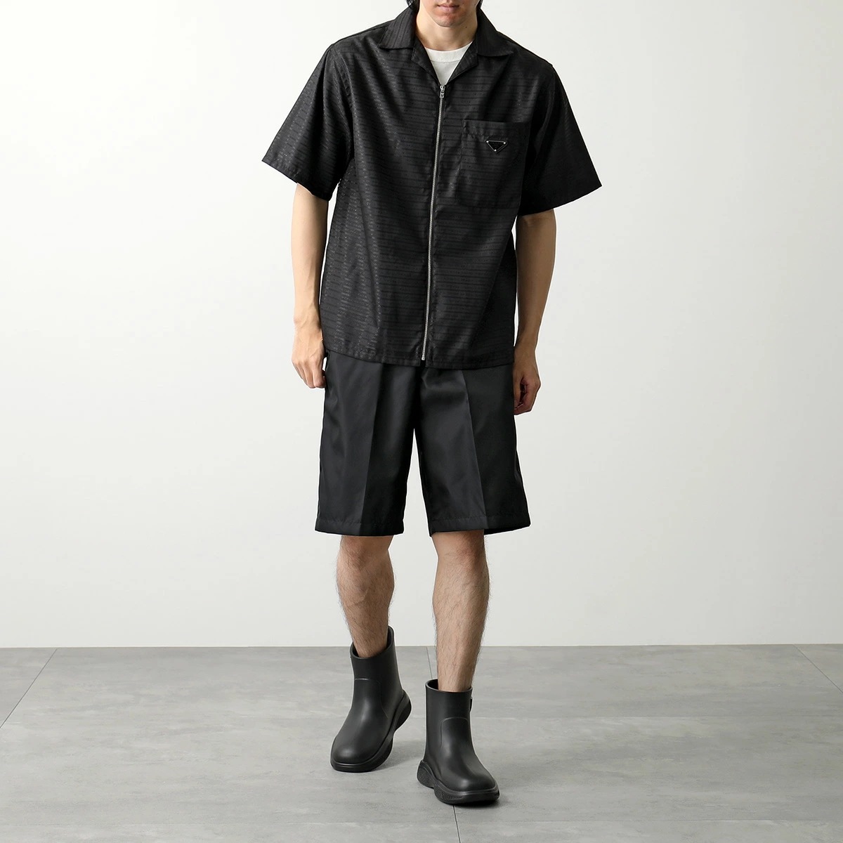 Qoo10] PRADA PRADA プラダ レインブーツ 2TE