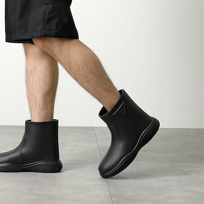 Qoo10] PRADA PRADA プラダ レインブーツ 2TE : メンズバッグ