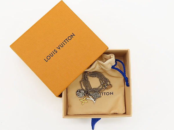 新品同様ルイヴィトンペンダントLVインスティンクトネックレスペンダントシルバーガンメタリックシルバーゴールドM00521 新品同様ルイヴィトンペンダントLVインスティンクトネックレスペンダントシルバーガンメタリックシルバーゴールドM00521