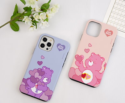 Qoo10] iPhone14ケアベア韓国スマホケース : スマホケース・保護