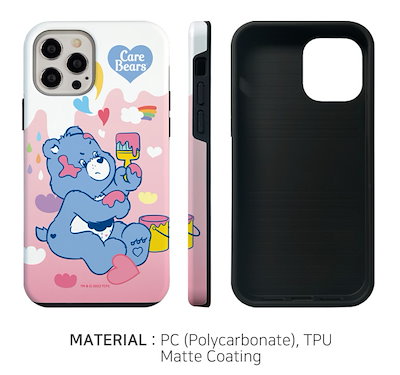 Qoo10] iPhone14ケアベア韓国スマホケース : スマホケース・保護フィルム