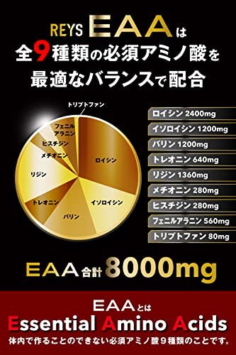 Qoo10] REYS レイズ EAA 山澤礼明 監修