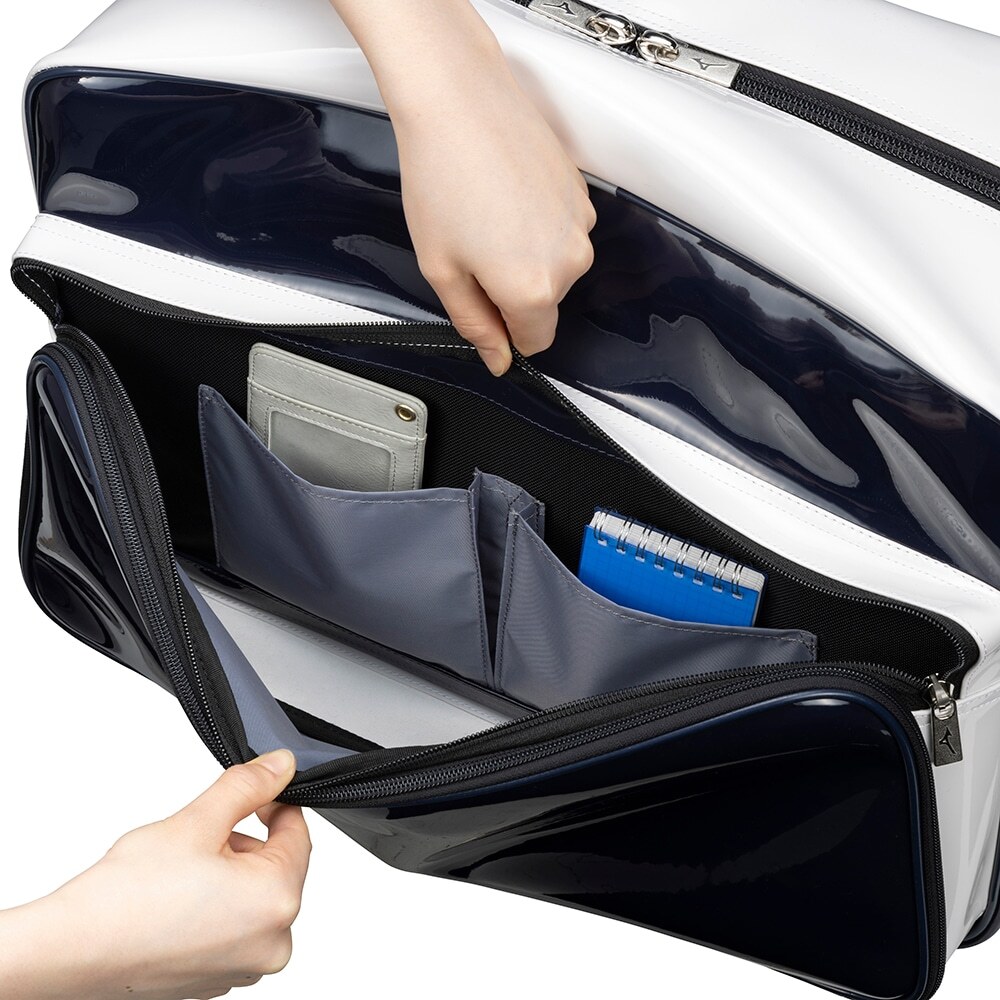 セカンドバッグ エナメル 1FJDB022-09 セカンドバッグ エナメル 1FJDB022-09