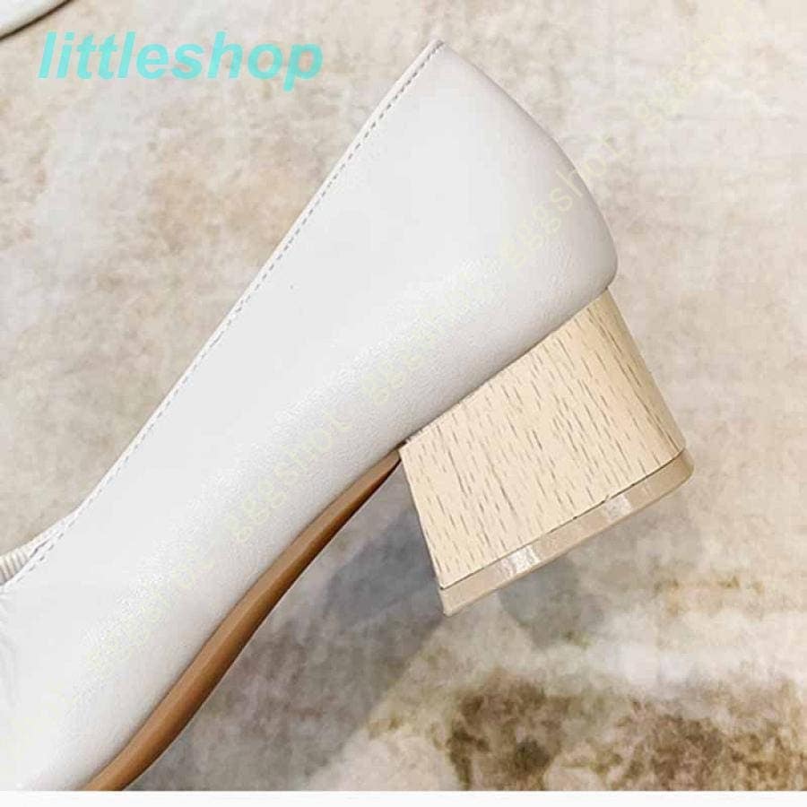 【急速出荷!】スタイルアップ！ヒールパンプス パンプス 走れる 楽 3E チャンキーヒール スクエアトゥ パンプス 4cmヒール レディース 靴 スリッポン ギャザー オフィス orange