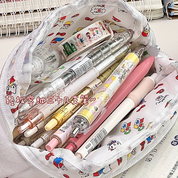 Qoo10] 【国内発送】キティちゃん 化粧ポーチ 日