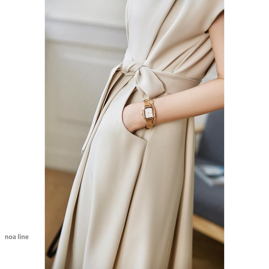 ワンピース レディース 40代 きれいめ マキシワンピース 春夏 半袖ワンピース 黒/白 Vネック リボン Aラインスカート オシャレ大人 通勤OL シンプル ワンピース レディース 40代 きれいめ マキシワンピース 春夏 半袖ワンピース 黒/白 Vネック リボン Aラインスカート オシャレ大人 通勤OL シンプル