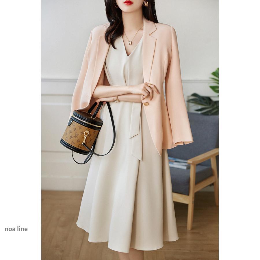 ワンピース レディース 40代 きれいめ マキシワンピース 春夏 半袖ワンピース 黒/白 Vネック リボン Aラインスカート オシャレ大人 通勤OL シンプル ワンピース レディース 40代 きれいめ マキシワンピース 春夏 半袖ワンピース 黒/白 Vネック リボン Aラインスカート オシャレ大人 通勤OL シンプル