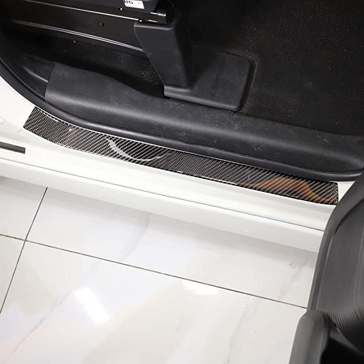 FOR Honda N-BOX 2017-2021年適用 ホンダN-BOX 2018 2019 2020 社外品 スレッショルドバーステッカー( 黒-ケーボン繊維) mdprevattcaulkingandwaterproofing.com