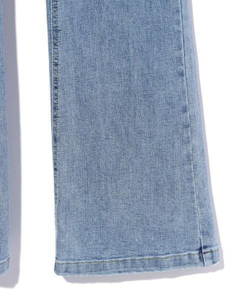 ★YOUHEE★ DENIM SKIRT PANTS SKY BLUE YHDPEA001SL Qoo10] YOUHEE YOUHEE DENIM SKIRT P