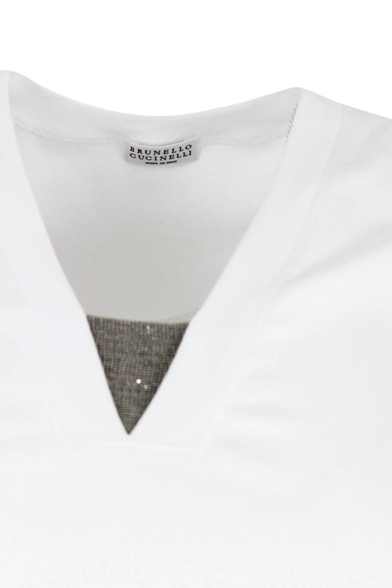 M0TC8EL672 C159 ホワイト 春夏2025 Tシャツ レディース ia