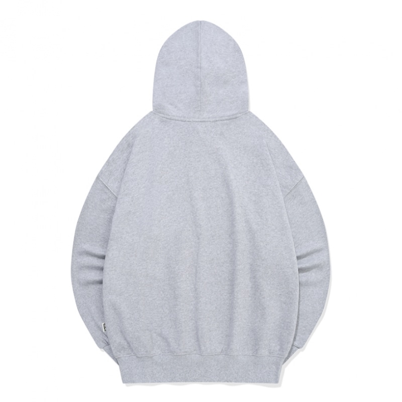 ファレットハートネロパーカーライトグレー