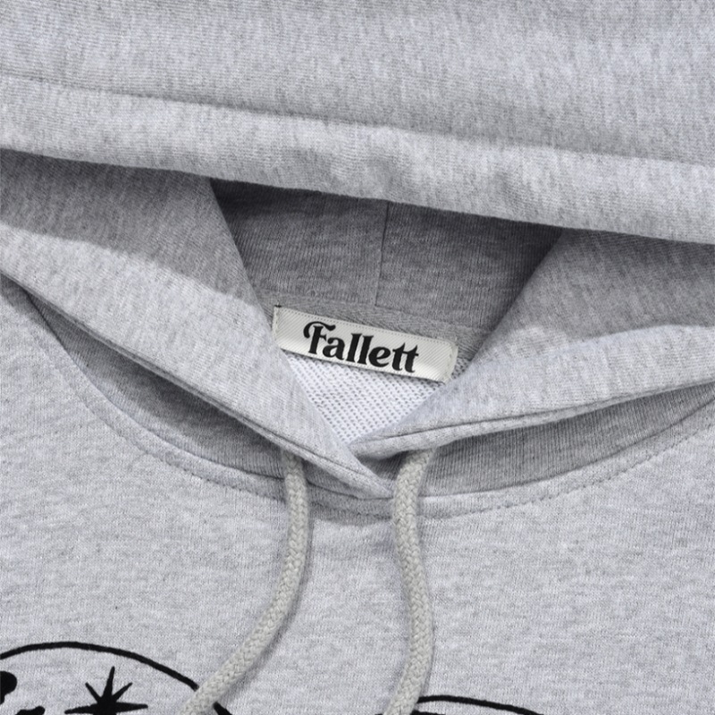 ファレットハートネロパーカーライトグレー