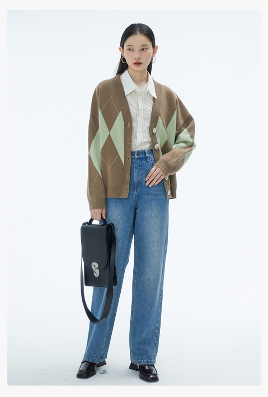 オモントエッグタルトクリスマスセータージャケットレディース秋冬新作2023ゆったりアウターカーディガンニットトップストレンド オモントエッグタルトクリスマスセータージャケットレディース秋冬新作2023ゆったりアウターカーディガンニットトップストレンド