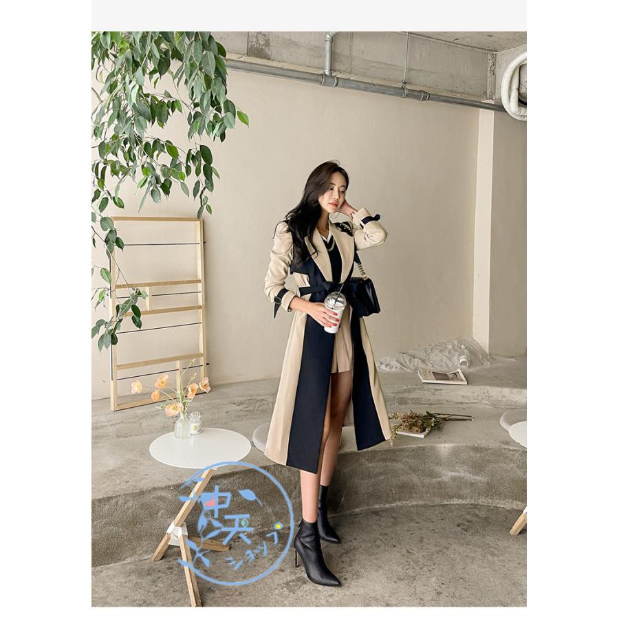 大人気 上品 ロングコートレディース 春秋 トレンチコート 切り替えコート 折り襟マキシチェスターコート スーツコートレディース 長袖アウター 韓国風気質 通勤 大人 新作 大人気 上品 ロングコートレディース 春秋 トレンチコート 切り替えコート 折り襟マキシチェスターコート スーツコートレディース 長袖アウター 韓国風気質 通勤 大人 新作