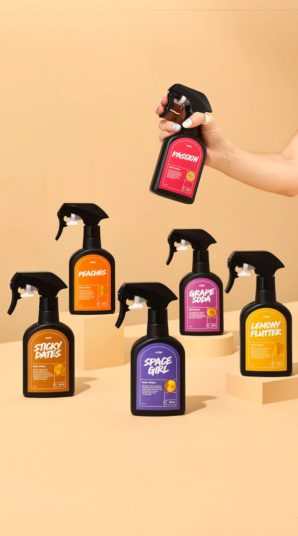 Qoo10] LUSH スティッキーフルーツ ボディスプレー S