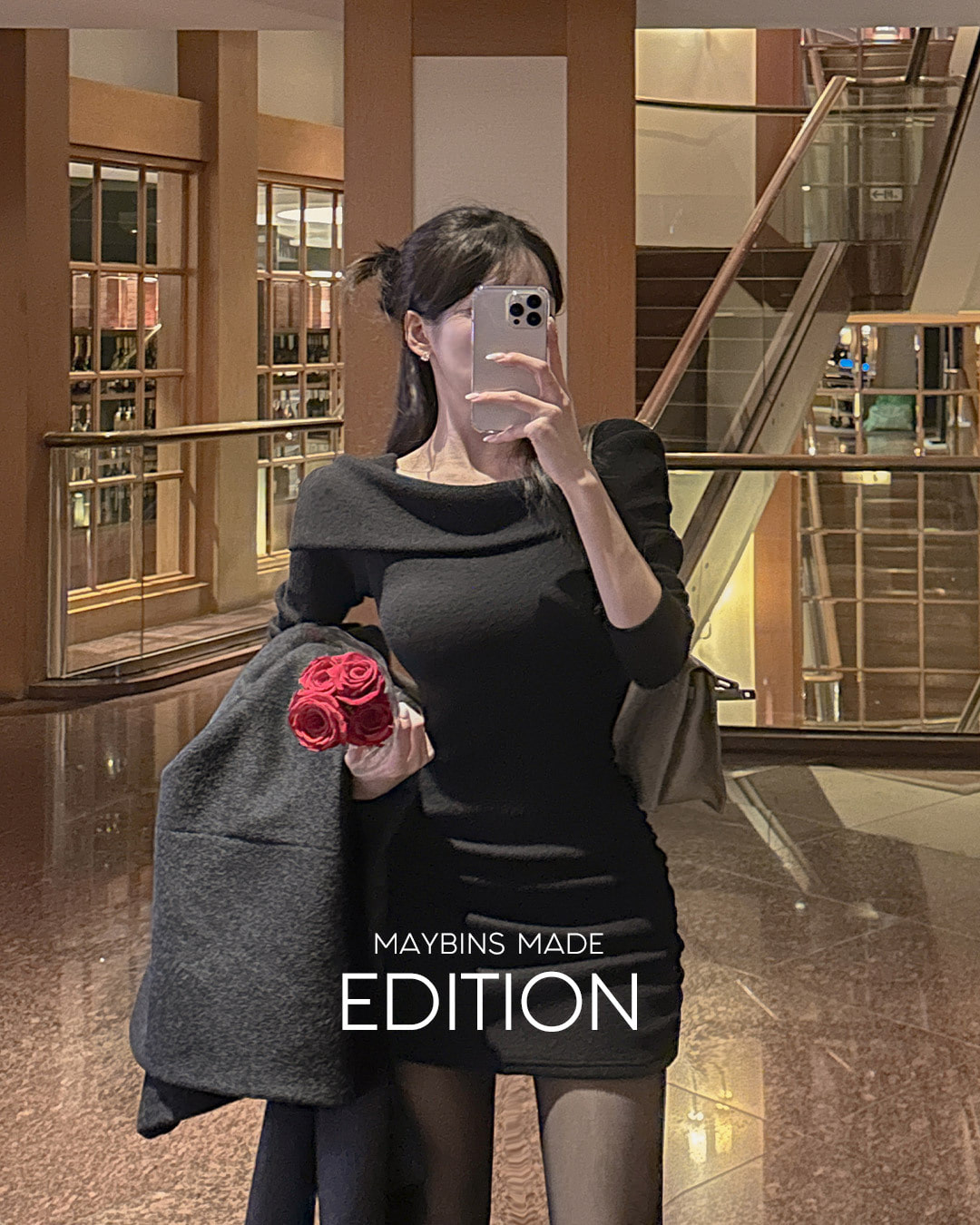 オフショルダーシャーリングワンピース韓国ファッション レディース オフショルダーシャーリングワンピース韓国ファッション レディース