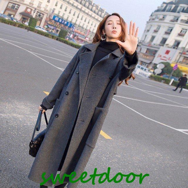 超ロングコート レディース ロングコート レディース 冬 チェスターコート レディース グレー ロング丈 ルーズ グレー 大人 シンプル 超ロングコート レディース ロングコート レディース 冬 チェスターコート レディース グレー ロング丈 ルーズ グレー 大人 シンプル