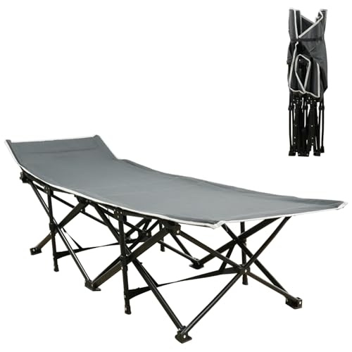 折りたたみベッド キャンプベッド こっと アウトドアベッド 簡易ベッド 組立不要 収納便利 耐荷重160kg 通気性 軽量 収納カバー付き