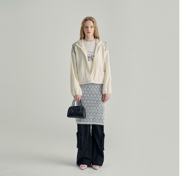 【MARGESHERWOOD】 SOFT TOTE MINI : BLACK PLAIN