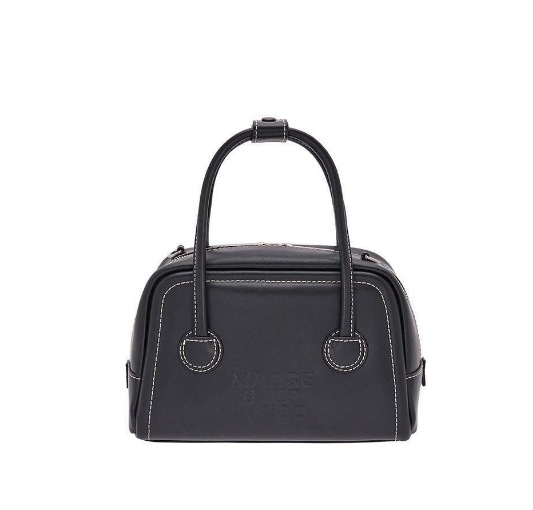 【MARGESHERWOOD】 SOFT TOTE MINI : BLACK PLAIN