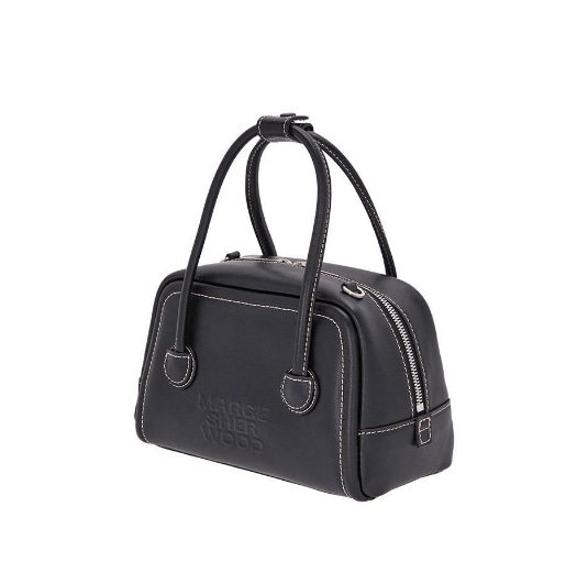【MARGESHERWOOD】 SOFT TOTE MINI : BLACK PLAIN