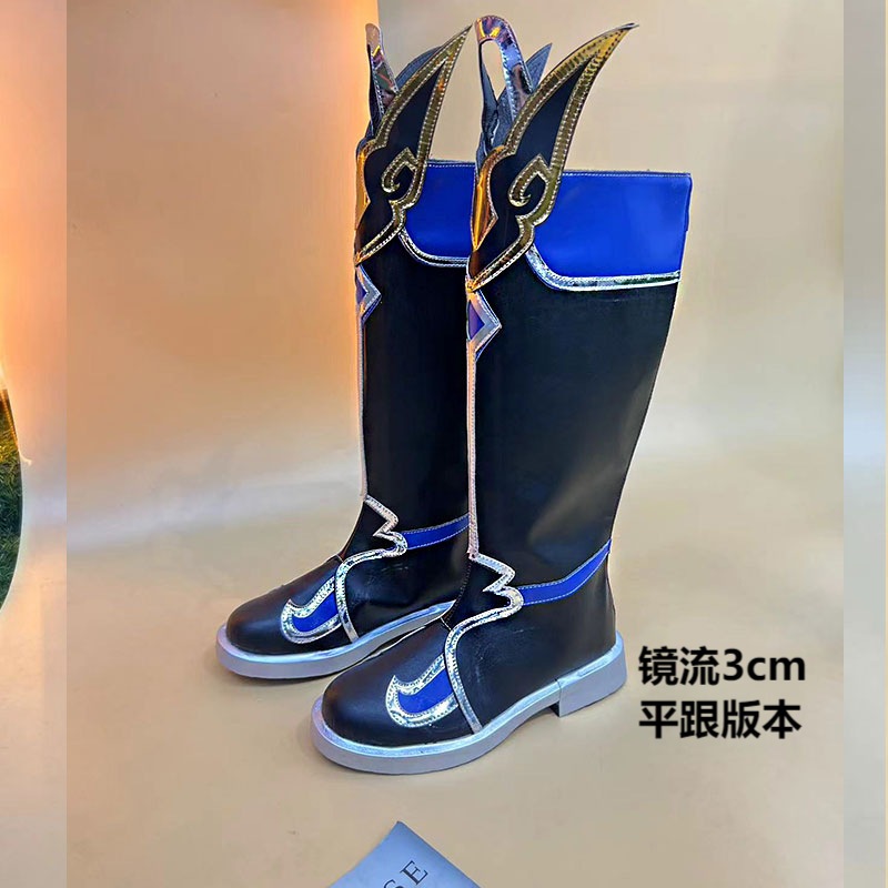 ミラーフローコスシューズ 崩壊鉄心 崩壊スタードーム 鉄道 コスプレ靴 アニメ描画デザイン 二次元コミック展示靴 ミラーフローコスシューズ 崩壊鉄心 崩壊スタードーム 鉄道 コスプレ靴 アニメ描画デザイン 二次元コミック展示靴