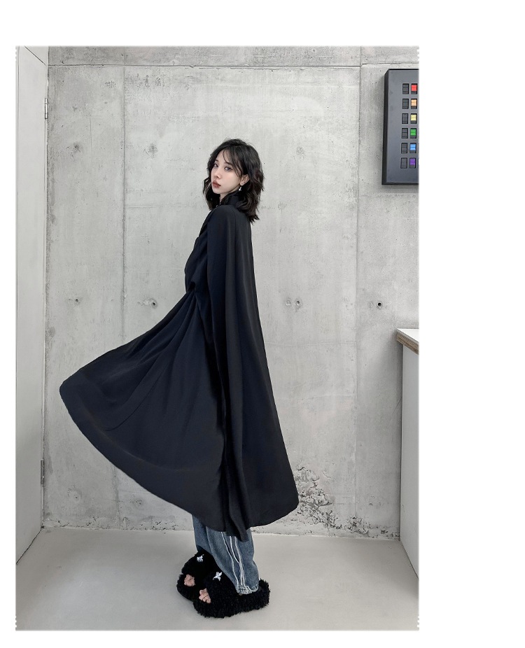 【J.Fashion】 2025秋 前短後長 ロングブラウス 不規則裾 おしゃれ レディース ロングシャツ チュニック 関連商品購入可能 メガ割