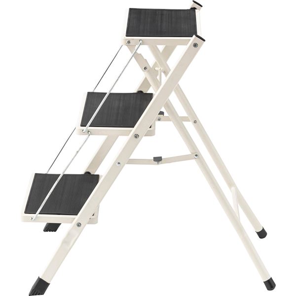 ステップ台 約W42.5xD65.5xH68cm ホワイト 完成品 ステップ台 約W42.5xD65.5xH68cm ホワイト 完成品