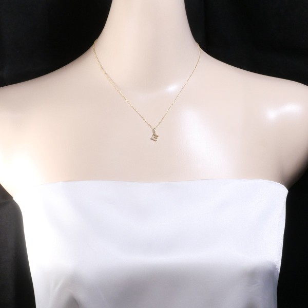 K10 10金 YG イエローゴールド ネックレス ダイヤ 0.01 約40cm ジュエリー 中古 K10 10金 YG イエローゴールド ネックレス ダイヤ 0.01 約40cm ジュエリー 中古