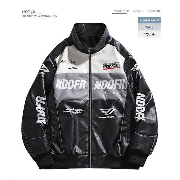 Qoo10] バイクジャケット スタジアムジャンパー