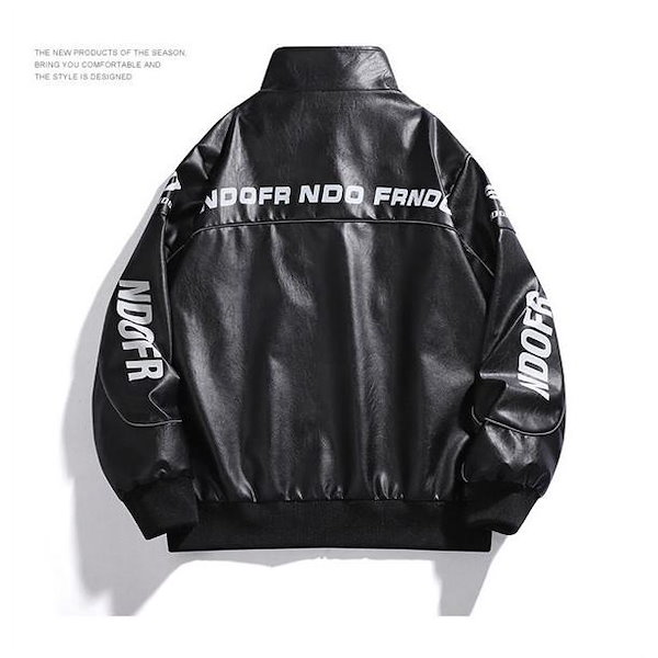 Qoo10] バイクジャケット スタジアムジャンパー