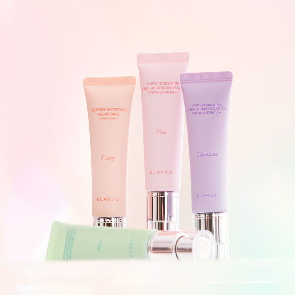 【4個セット】女優下地クリーム30ml&ヴィーガン女優ベースフィクシングクリーム30ml【下地, 化粧下地, ベースメイク, メイク下地, 下地クリーム, プライマー, BBクリーム】