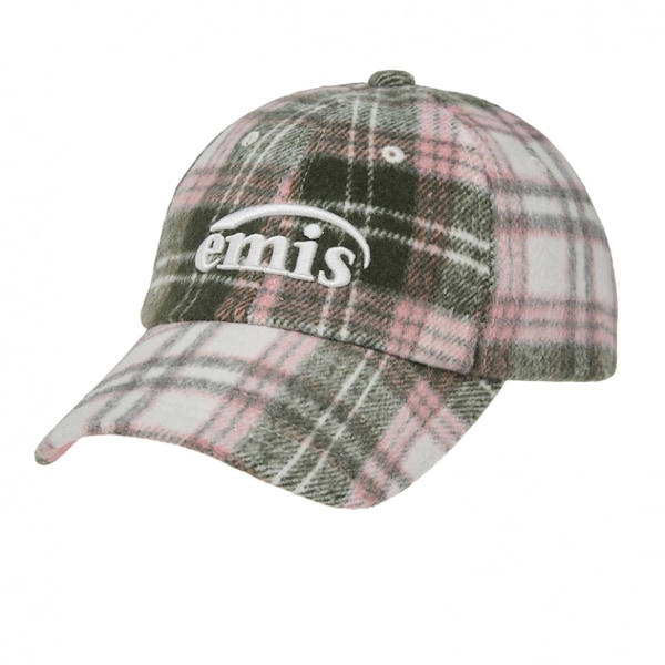 コリアグランドセール Qoo10 キャッ マルチカラーチェックボ EMIS EMIS 帽子
