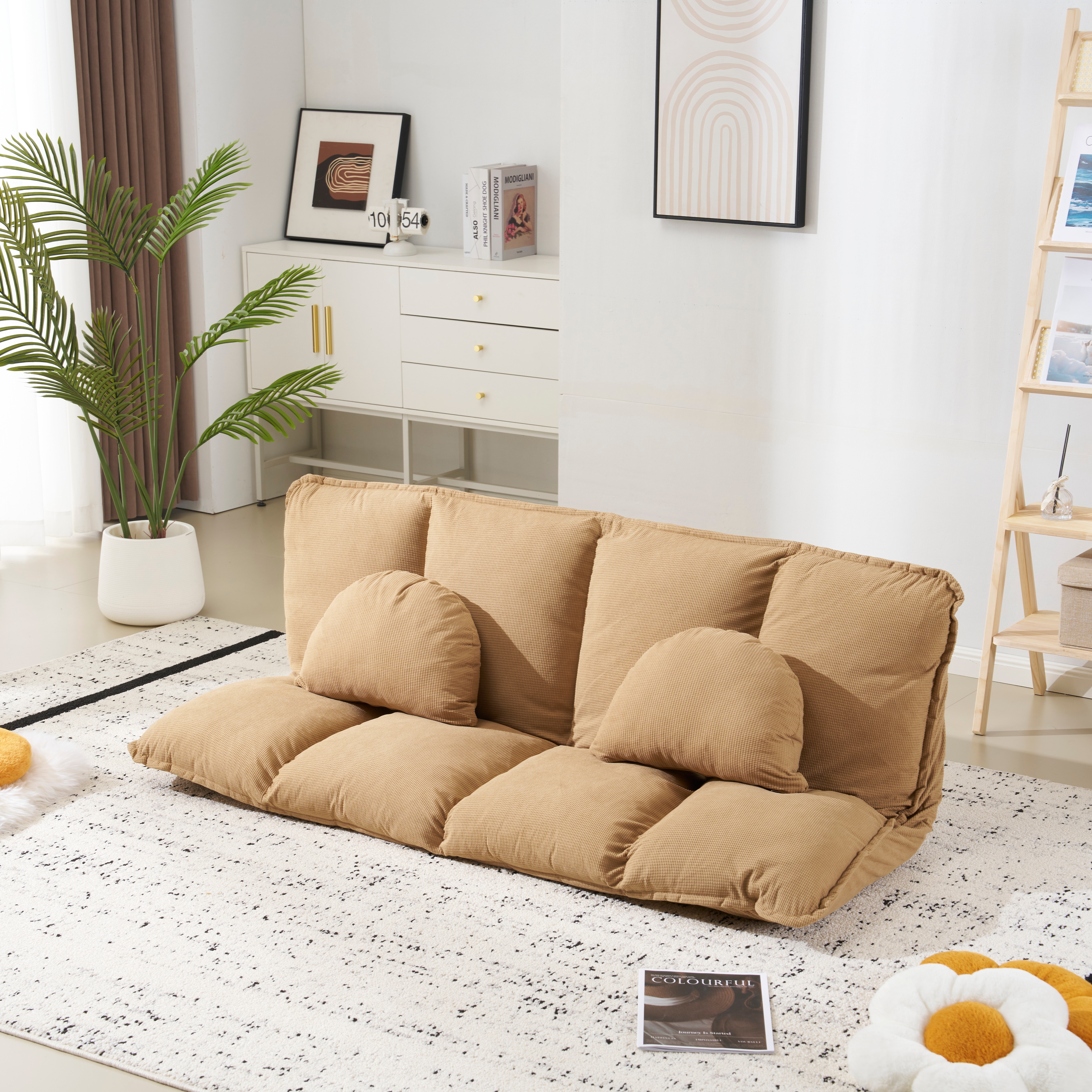 2人掛けソファベッド 組立て不要 フロアソファ コンパクト ローソファ こたつ用 2人掛けソファベッド 組立て不要 フロアソファ コンパクト ローソファ