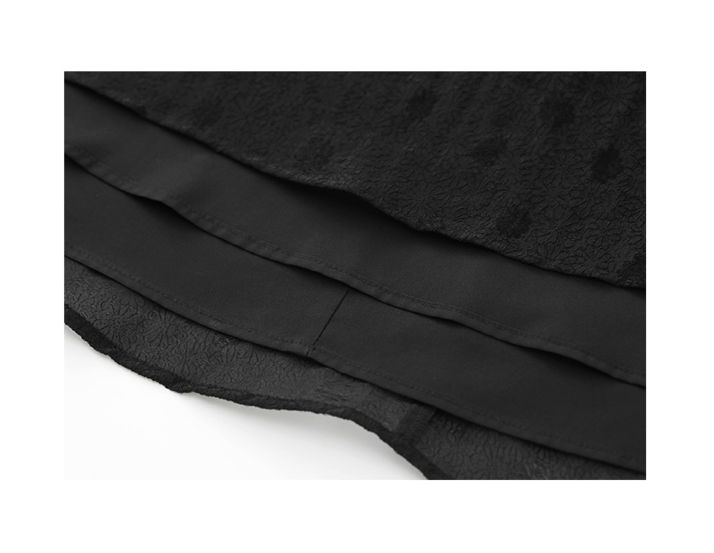 逃亡王女のチュールロングスカートは純粋で年齢を軽減するドールカラードレスレディースウエスト痩身