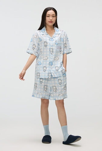 SPAO ガナディ 半袖 パジャマ(CREAM) Qoo10] スパオ SPAO ガナディ 半袖 パジャマ(LI