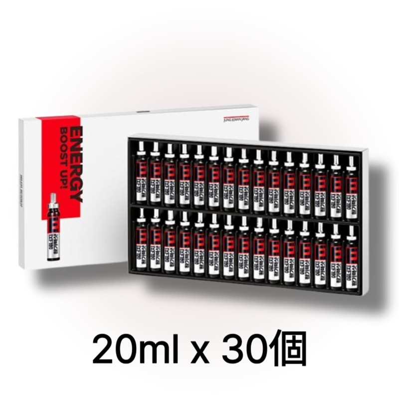 【GIFT】韓国健康食品 _活気力エナジーショット20ml×30本 エナジードリンク _滋養強壮・元気回復_集中力UP＆疲労回復