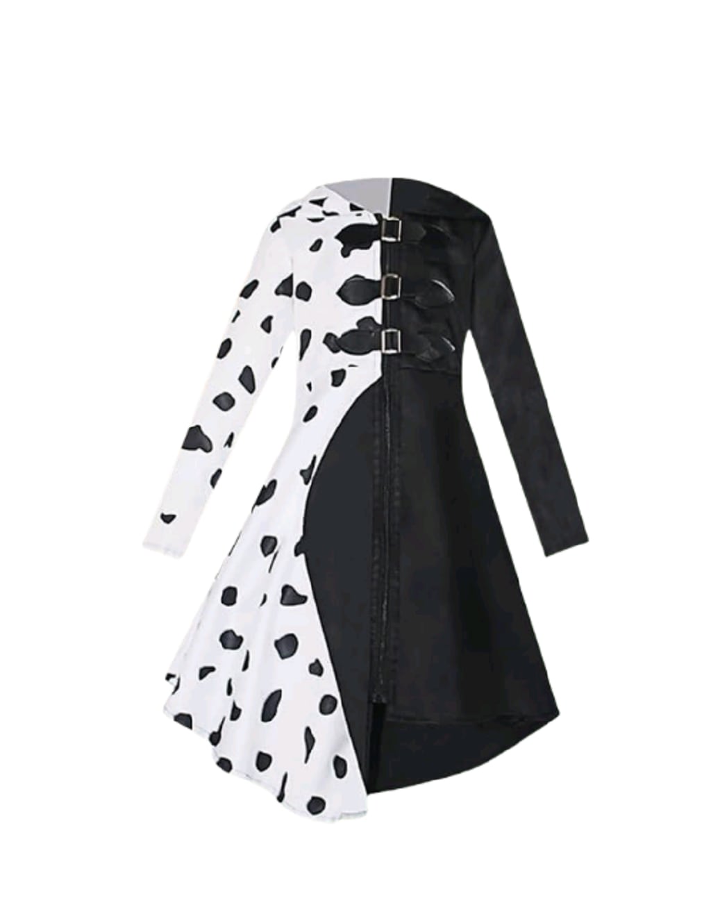 ディズニー クルエラ 黑白魔女 クルエラ・ド・ヴィル コスプレ衣装 イベント クリスマス ハロウィン ステージ 文化祭