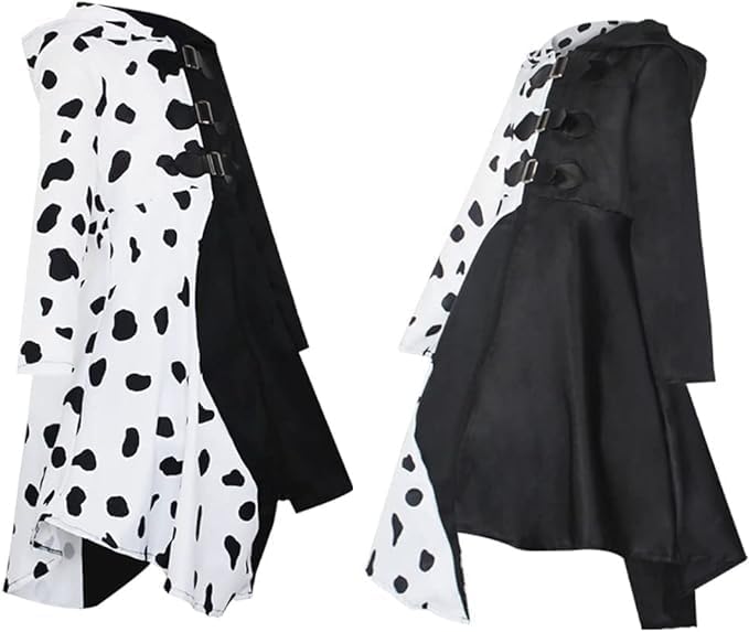 ディズニー クルエラ 黑白魔女 クルエラ・ド・ヴィル コスプレ衣装 イベント クリスマス ハロウィン ステージ 文化祭