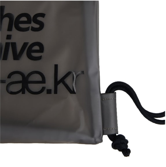 【aeae】 WEB LOGO GYM SACK : SHADOW 【aeae】 WEB LOGO GYM SACK : SHADOW