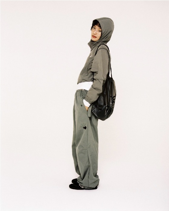 【aeae】 WEB LOGO GYM SACK : SHADOW 【aeae】 WEB LOGO GYM SACK : SHADOW