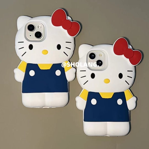 iPhone - キティさん専用 アイフェイス】iPhoneケース(iPhone7・8・SE)キティちゃん