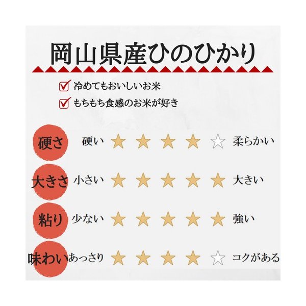 米 お米 無洗米 令和6年産 ひのひかり 10kg (5kg×2袋) 岡山県産 米 お米 無洗米 令和6年産 ひのひかり 10kg (5kg×2袋) 岡山県産